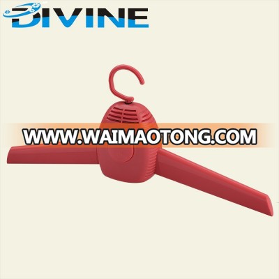 OEM New Model Foldable Smart Mini Red Plastic portable electric clothes dryer for Travel